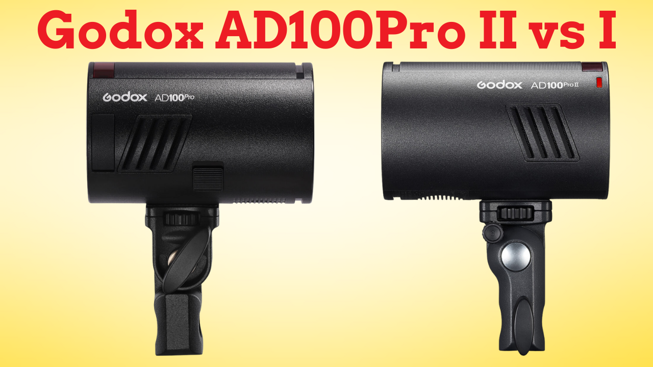 Godox AD100Pro vs. AD100Pro II